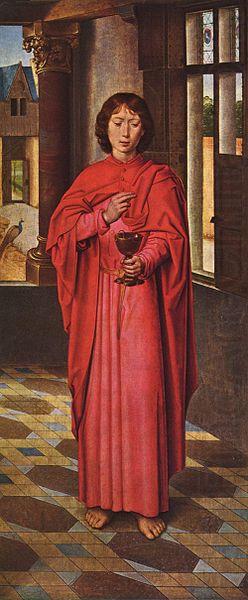 Evangelist Johannes, MEMLING, Hans